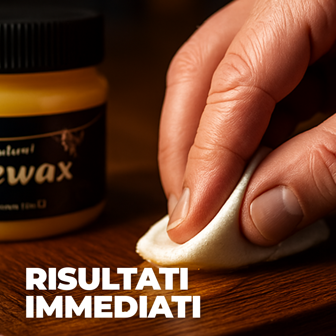 Cera BeeWax – Rigenerante per Legno (Compra 1 e Prendi 2)